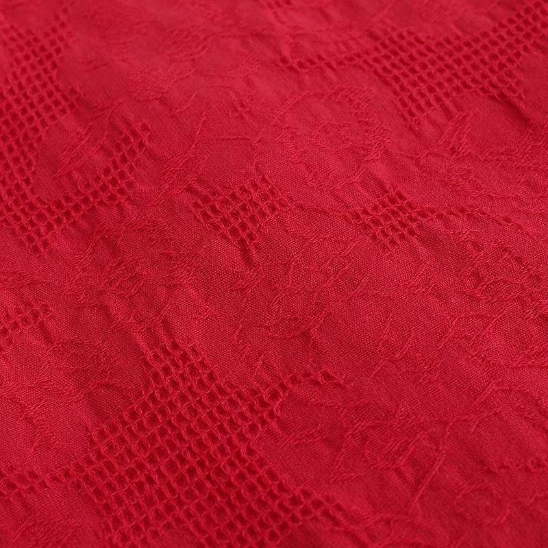 Cotton Fake Collar Women'S Shirt Decoration Big Red Fake Collar Wooden Ear Edge Fake Collar White Shirt Fake Collar Women B307