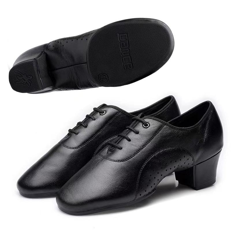 Natürliche Echte Leder Herren Tanzschuhe Square Dancing Gesellschaftstanzschuhe Latein Kinder Jungen Standardtanz Moderne Sneaker