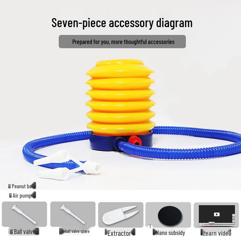 Thickened Explosion-Proof Peanut Sensory Yoga Ball for Children's Fitness and Training