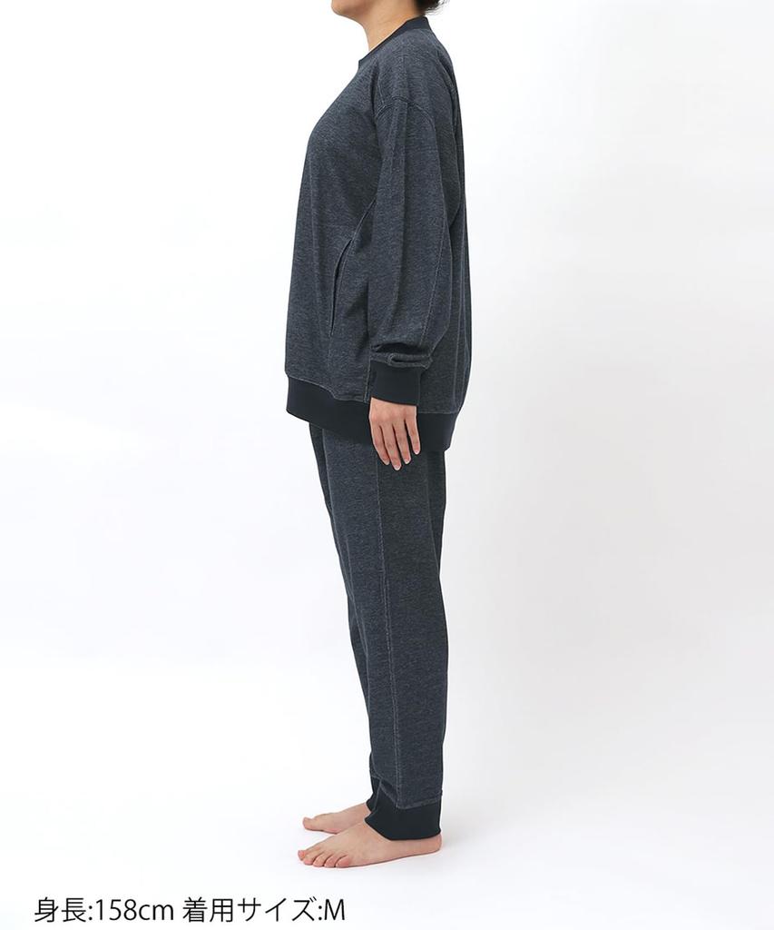Relax Sleep Science Lang Lang Baumwollmischung YDX598 KO [Wacoal & Sleep] Pyjama, Ärmel, Hose, (Hauptkörper) Damen