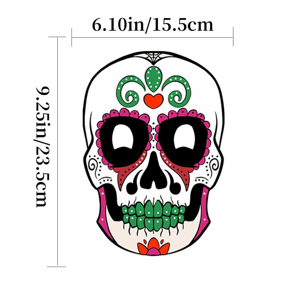 2024 Mexican Day of the Dead Halloween Dance Paper Mask