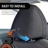 3 in1 Multifunctional Hook for Car Seat Back Car Hanging Drink Holder with Hook Phone Stand Foldable Seat Back Stable Cup Holder
