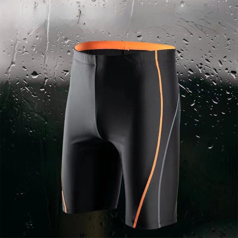 

Длинные плавки, плавки-боксеры большого размера, плавки для предотвращения смущения, купальник с укороченными брюками, мужской купальник.