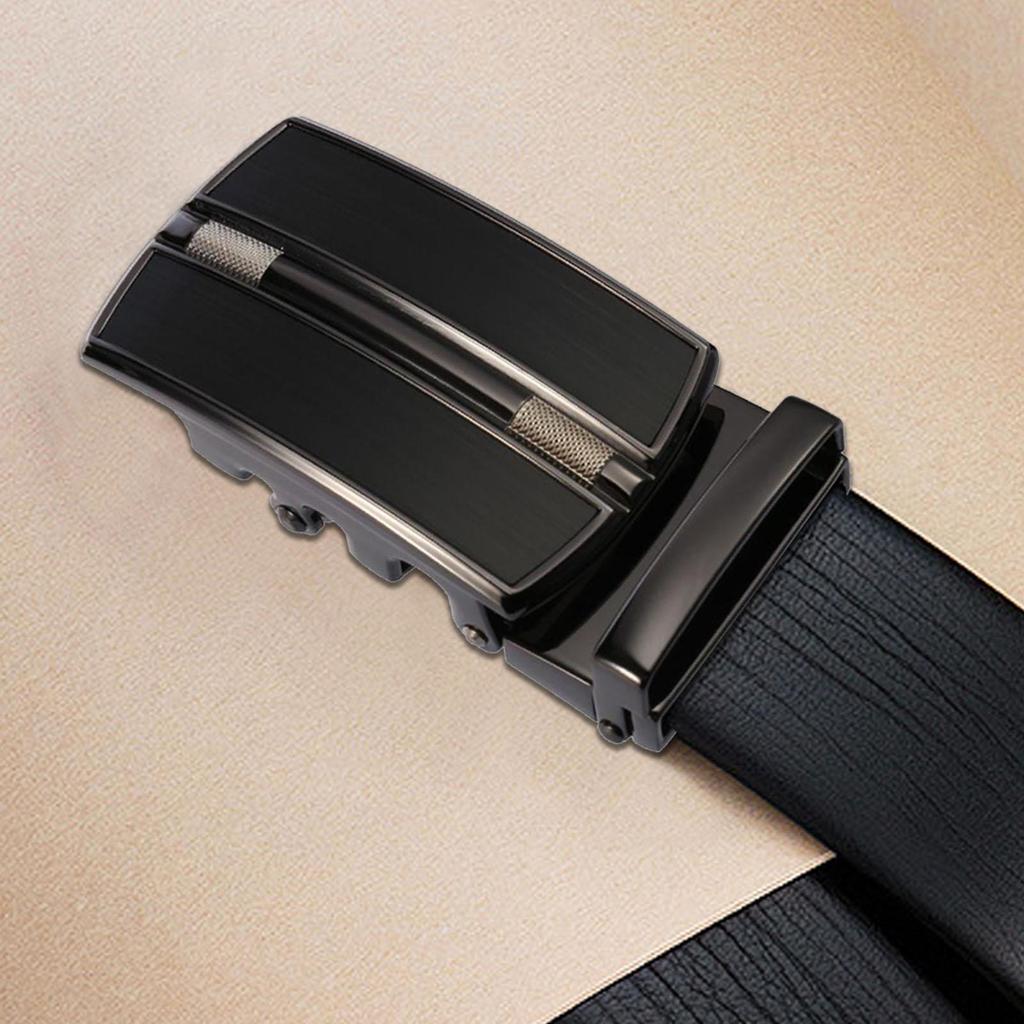 Ratchet Belt Buckle Automatic Buckle,Belt Strap Fashion Click for Pants Apparel