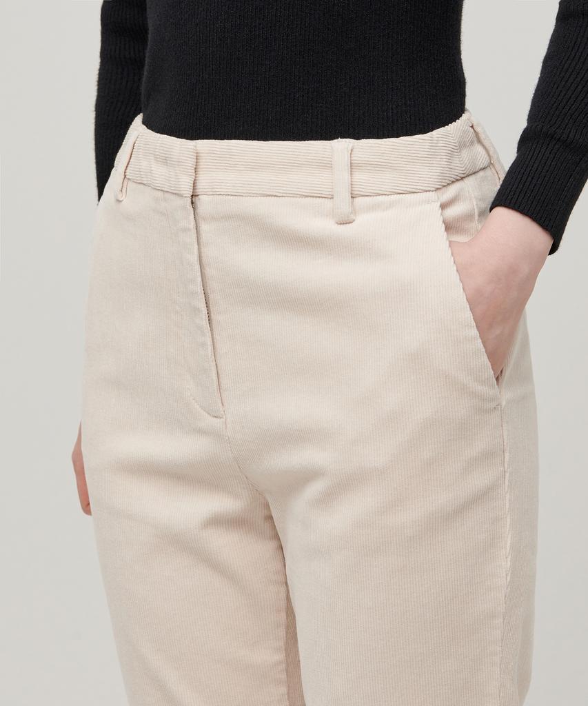 MUSINSA STANDARD WOMAN Women'S Bootcut Corduroy Pants [Cream]