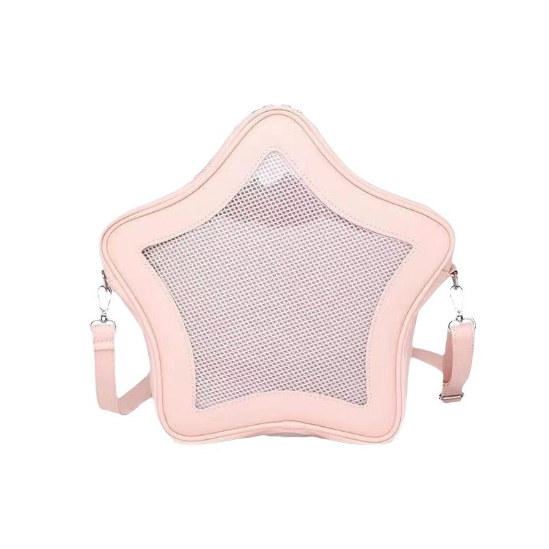 Original Cute Kawaii Ita Bag Anime Five Pointed Star Two-Dimensional Crossbody Bag Street  Ulzzang Shoulder Bag
