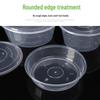 Disposable Round Plastic Takeaway Container