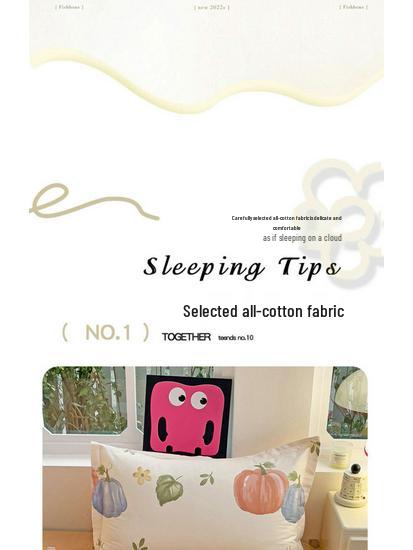 Set of Two Pure Cotton Pillowcases, 48x74cm - Pillow Core Covers [Pair Only]
