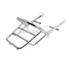 Silver for DAX Iron Pipe Rear Frame Armrest of Honda Giraffe Motorcycle Jincheng 70 Refitted Rear Frame Trunk Refitted Frame