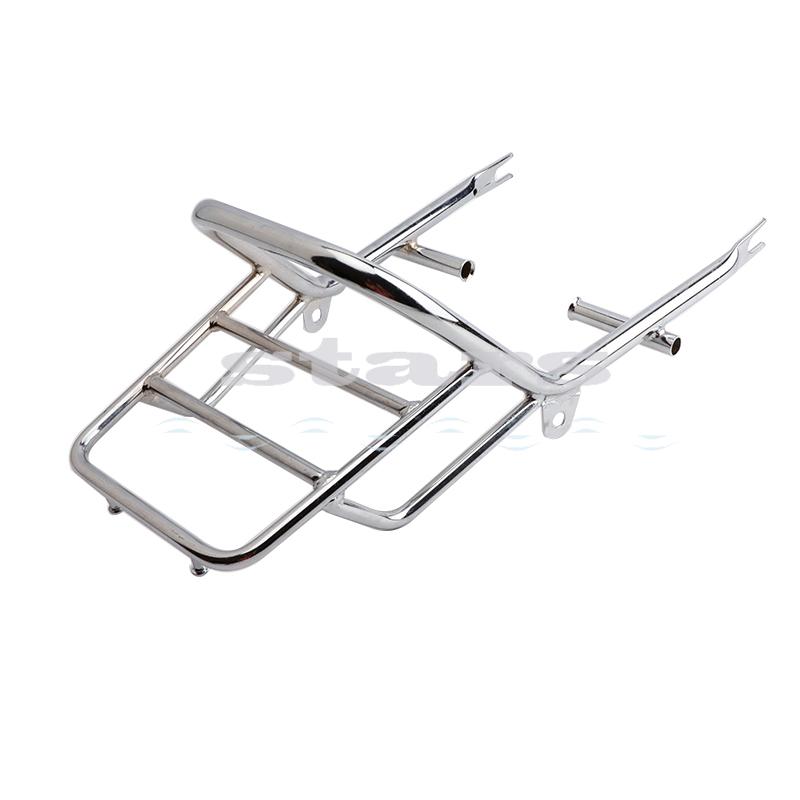 Silver for DAX Iron Pipe Rear Frame Armrest of Honda Giraffe Motorcycle Jincheng 70 Refitted Rear Frame Trunk Refitted Frame