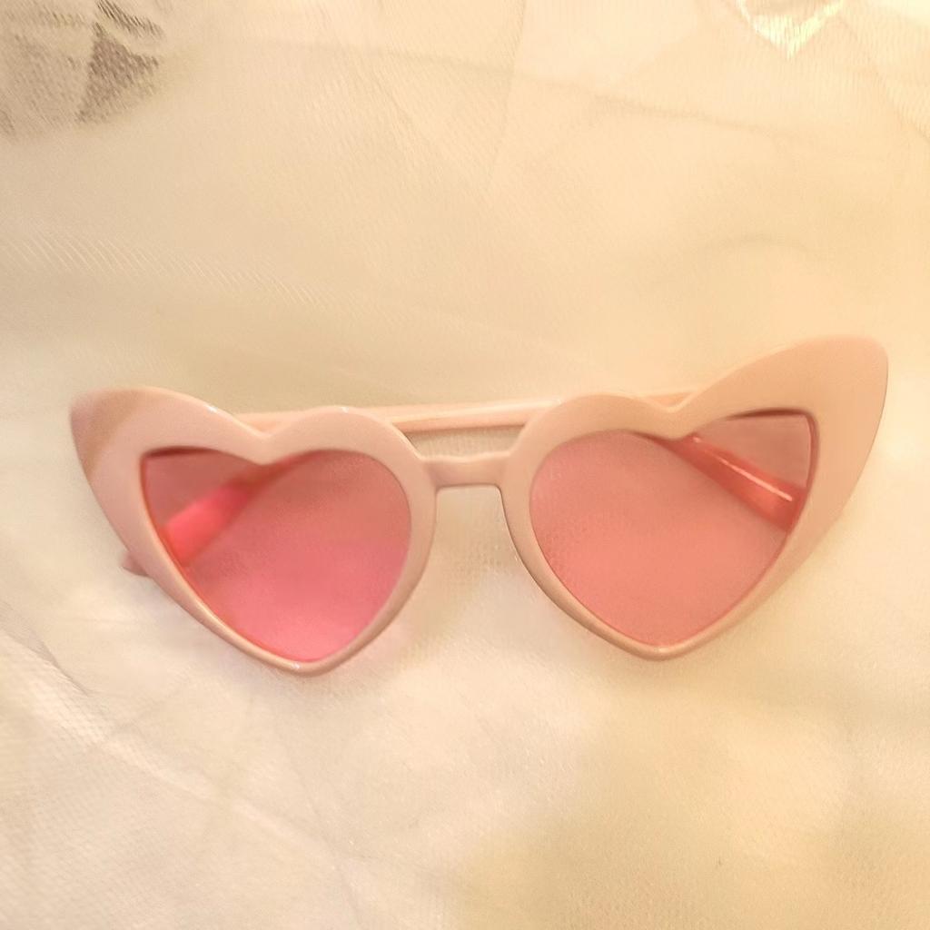 Love Children'S Sunglasses Lesbian Peach Heart Sunglasses Boy Baby Travel Sunscreen Sunshade Small Glasses