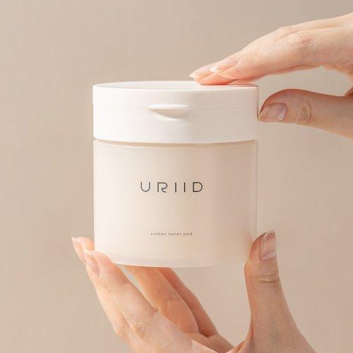 Uriid Calming Cotton Toner Pad 150ml/75 Sheets
