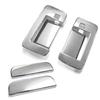 CGP Door Handle Covers, Full Set, Chrome, 6-Piece Set, Front Doors + Sliding Doors, 4-Door, for Toyota S700V/S710V, Atrai, and Hijet Cargo, CGP5754-6P