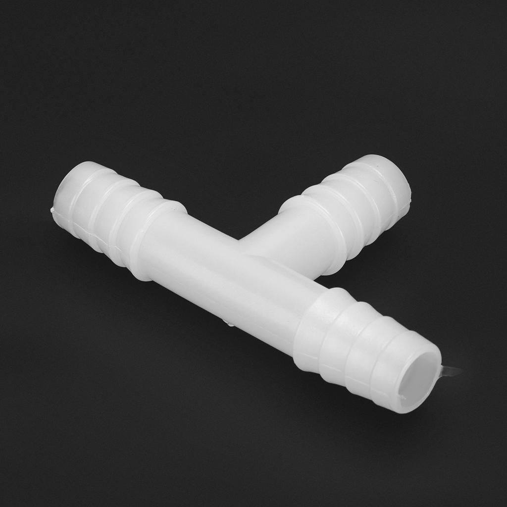 T Shape Control Valve Connector, 10mm Plastic Aquarium   Hose Connector, Water Pipe Fitting for Aquarium Hose Pipe Fitting