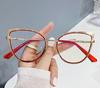 Vintage Cat Eye Anti-blue Light Glasses Women Optical Clear Lens Reading Eyewear Presbyopia Female 0~+6
