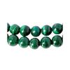 Strand of 58 Round Beads 5mm 5 Mm In Natural Green Malachite