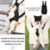 Pet Carrier Backpack for Small Medium Dogs Cats 5-18 Lbs, Legs Out, Adjustable Pet Front Carrier for Hiking Camping Traveling