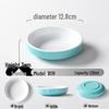 A5 Melamine Imitation Porcelain Small Steamed Vegetable Bowl, Round Plastic Tableware.
