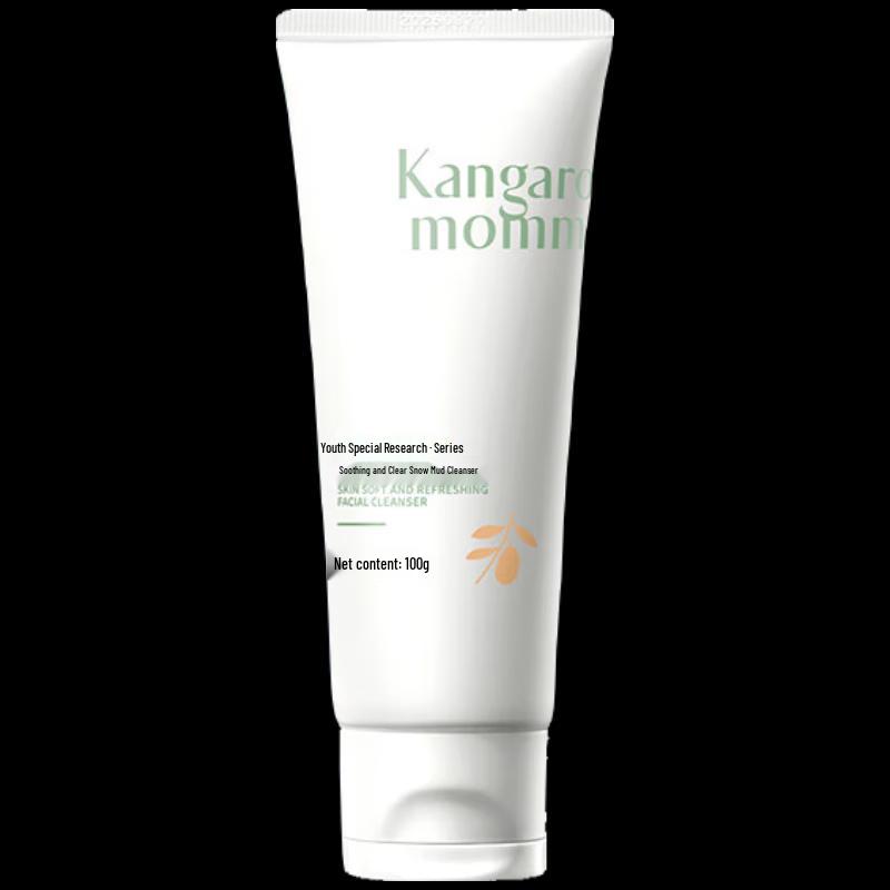 Kangaroo Mommy Soothing & Clearing Snow Mud Facial Cleanser