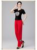 2024 Women's Chinese Style Dancewear: Short Sleeve Fitness Casual Top