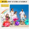Inflatable Bouncing Ball With Handle Jumping Ball Outdoor Fun Hopper Ball  Children Gift