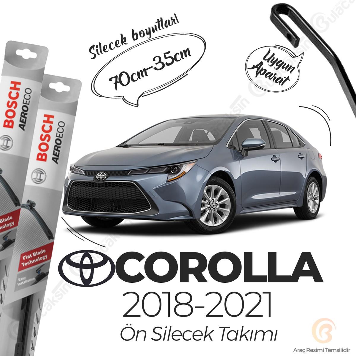 

Комплект стеклоочистителей Toyota Corolla Banana (2018-2021) Бош Аэроэко