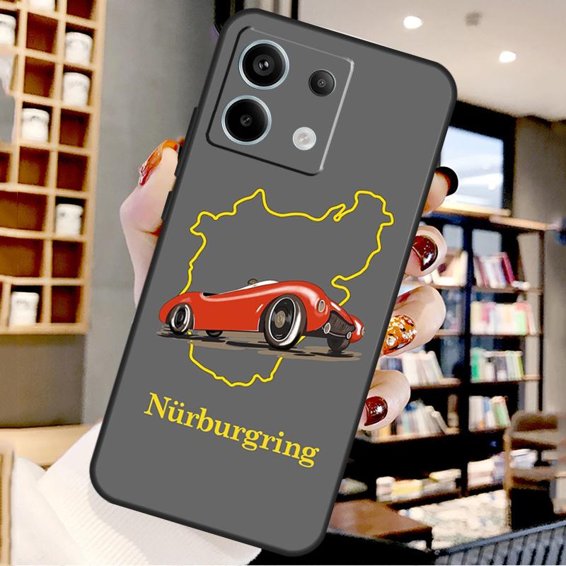 

Racing Motor Sport Nurburgring For Xiaomi Redmi Note 14 Pro 12 11 9 10 13 15 Pro Plus Case For Redmi 15 10C 12C 13C 14C 15C Redmi 14C