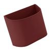 Multipurpose Vehicle Trash Can For Door Seat Leather Construction Spill Resistant Design Bin Easy Wipe Clean Surfaces