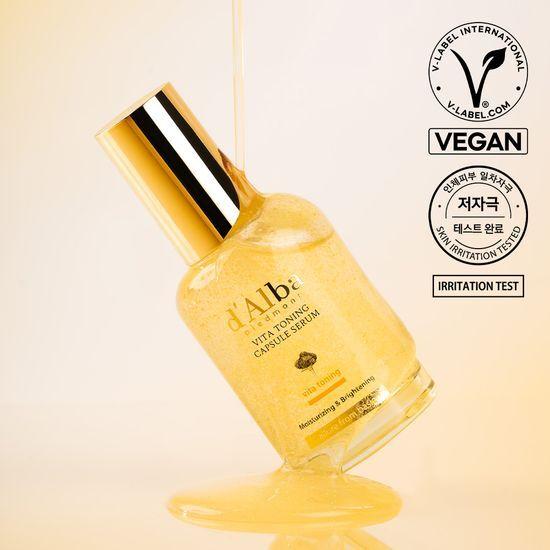 Whitening/Blemish Care d'Alba Vita Toning Capsule Serum 50ml