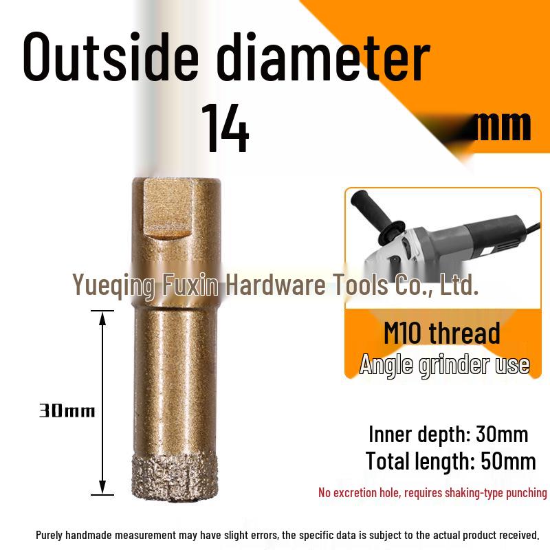 Glass Hole Tile Porcelain Saw Drill Bit Marble Vitrified Tile Dry Use