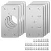 Close Hinges Plate Hinge Cupboard Kitchen Stainless Steel