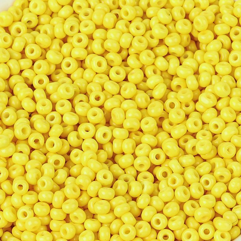 3mm Pink Orange Glass Seed Beads for Cross Stitch and DIY Jewelry Accessories