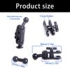 17mm Ball Mount Arm Extension Rod Joint Connector Adapter for Car Phone Holder Clamp Cellphone Air Vent Cradles