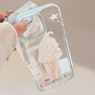Star Ice Cream IPhone 16 Apple 15 Promax Mobile Phone Case Suitable for 14 Small Fresh Korean 13 Transparent 11