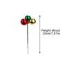 1PC Plastic Garland Christmas Decorations Festivlas Colorful Ball Branches Holiday Decoration Supplies 2 Styles