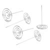 5PCS Wear Resistant Check Spindle Silver/Gold/Rose Gold Kitchen Ticket Holder Ticket Holder  Desk
