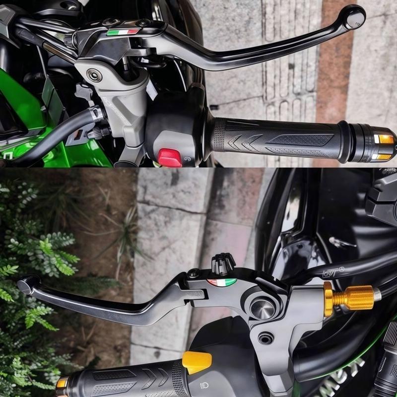 Universal 22mm 19RCS Racing Moto Bike Brake Clutch Lever Right Master Cylinder 19mm Piston Left Perch Line Cable Clutch Lever