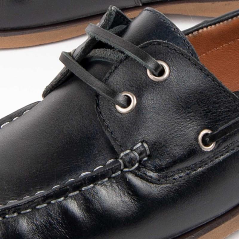 Men's Leather Boat Shoe. Purapiel Puranautic7 102732