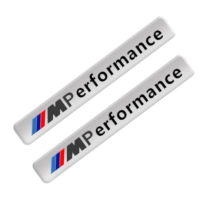 1Pcs Performance Motorsport Metal Logo Car Sticker Aluminum Emblem Grill Badge for BMW E46 E90 E60 F30 F10 E39 E36 F20 G30 G20 E87