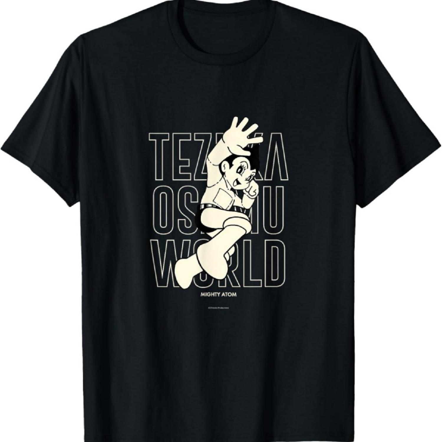 Astro Boy HEROES3(Atom) (C)TEZUKA PRODUCTIONS T-Shirt XXXXXL чёрный