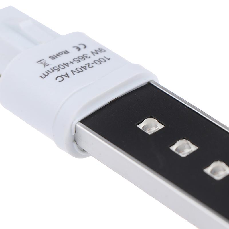 9W 9Leds Electronic Phototherapy Led Lamp Light Bulb For Nail Art Uv Gel Dryer