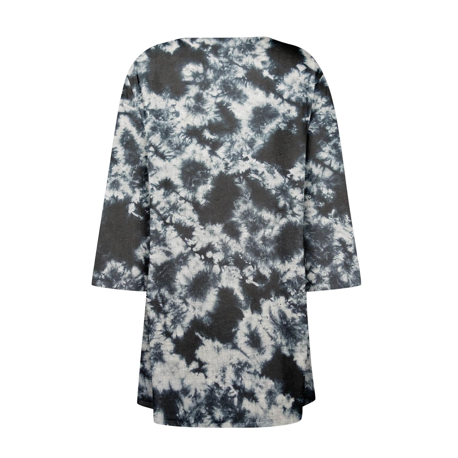 Женский топ с рукавом 3/4 в стиле ретро — фото 4