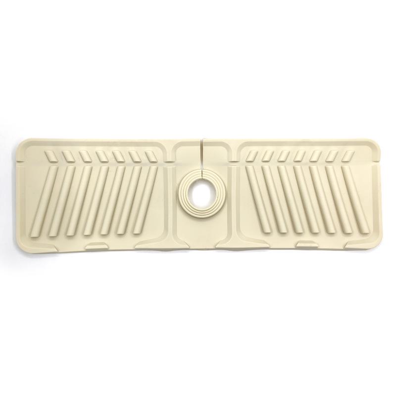 "Non-Slip Drain Pad Faucet Sink Splash Pool Soap Holder"