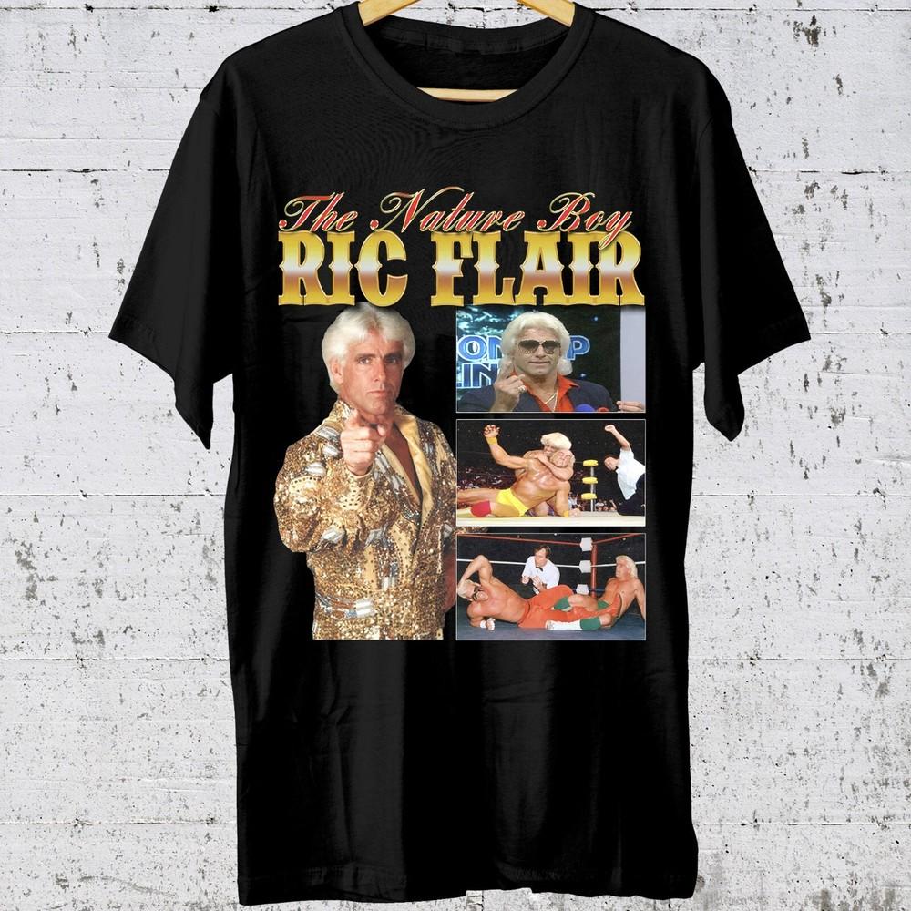 Vintage Ric Flair Gift For Fans Men S-235XL Tee 12D979 Unisex T-Shirt M