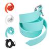 Diving Weight Belt Adjustable Silicone Freediving Weight Belt with Quick Release Buckle for Scuba Di