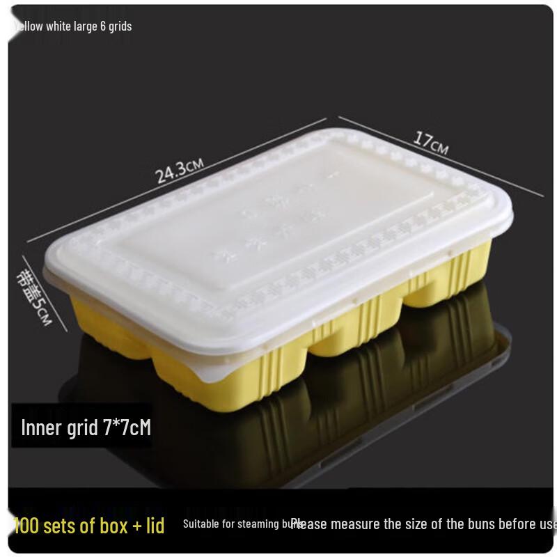 Saint Billy 6-Compartment Takeaway Food Container