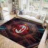 AC Milan Design Crystal Velvet Carpet Cozy Non?Slip Printed Rug For Bedroom Living Room Entrance