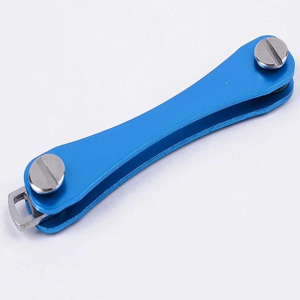 Smart Key Chain Mini Keychain Compact Key Decorative Holder Clip Home Storage Metal Key Clip Aluminum Organizer Keychain Outdoor