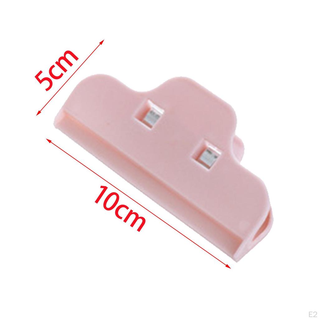 Bag Clip Food Sealing Portable Keeps Fresh Compact Clamp Chip Clips Bakery Office