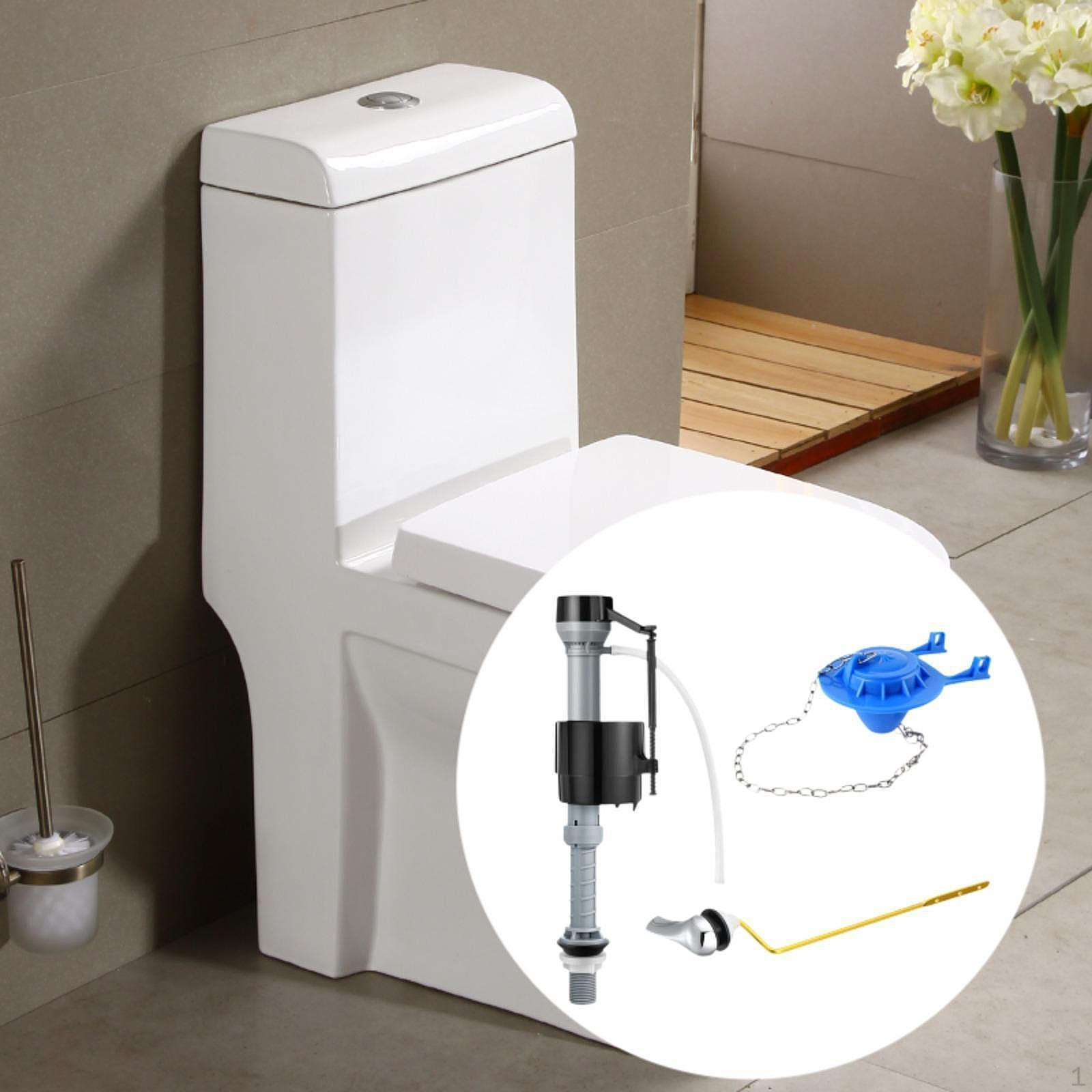 

Комплект фитингов для бачка унитаза, легко устанавливаемый для замены бачков с боковым входом Blue T4201